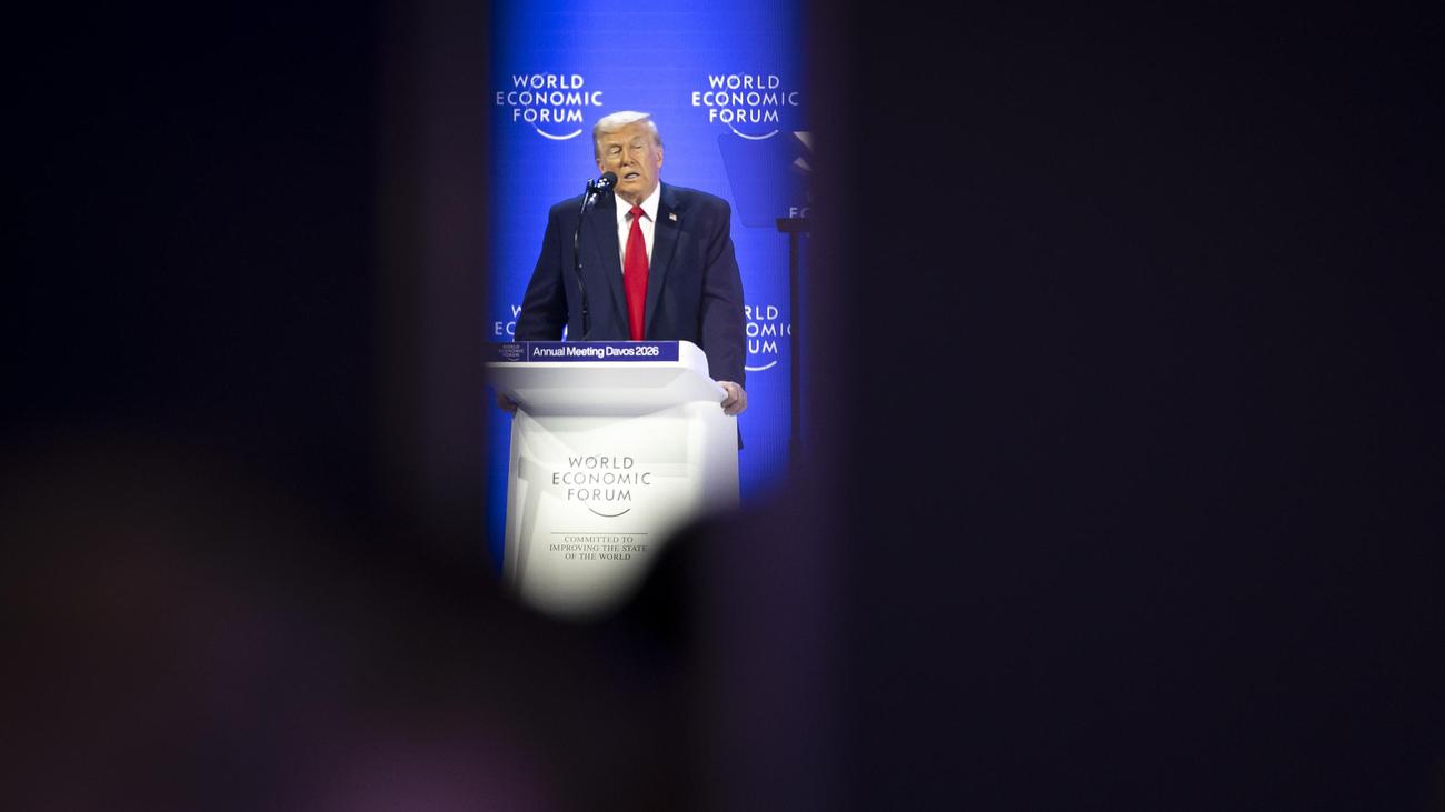 Weltwirtschaftsforum in Davos: Donald Trump will "keine Gewalt" bei Übernahme Grönlands anwenden