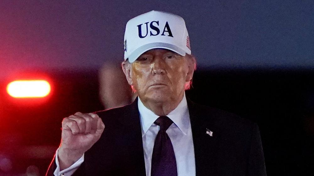  Stärke zeigen, immer, das ist US-Präsident Donald Trumps Handlungsmaxime.