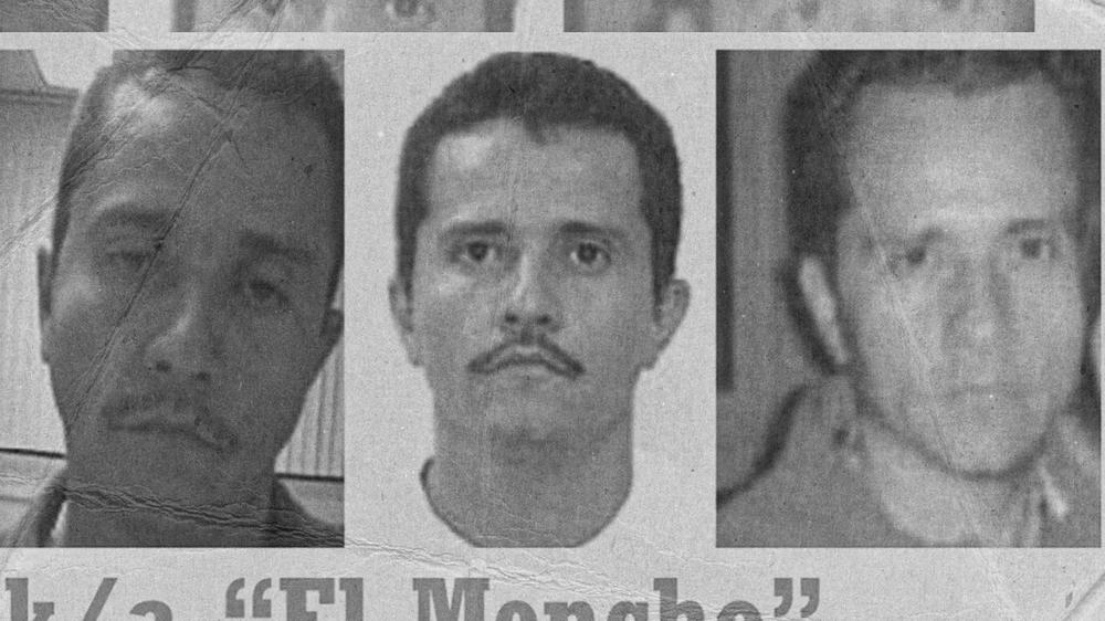  Das US-Fahndungsplakat des Kartellchefs Nemesio Rubén Oseguera Cervantes, bekannt als "El Mencho".