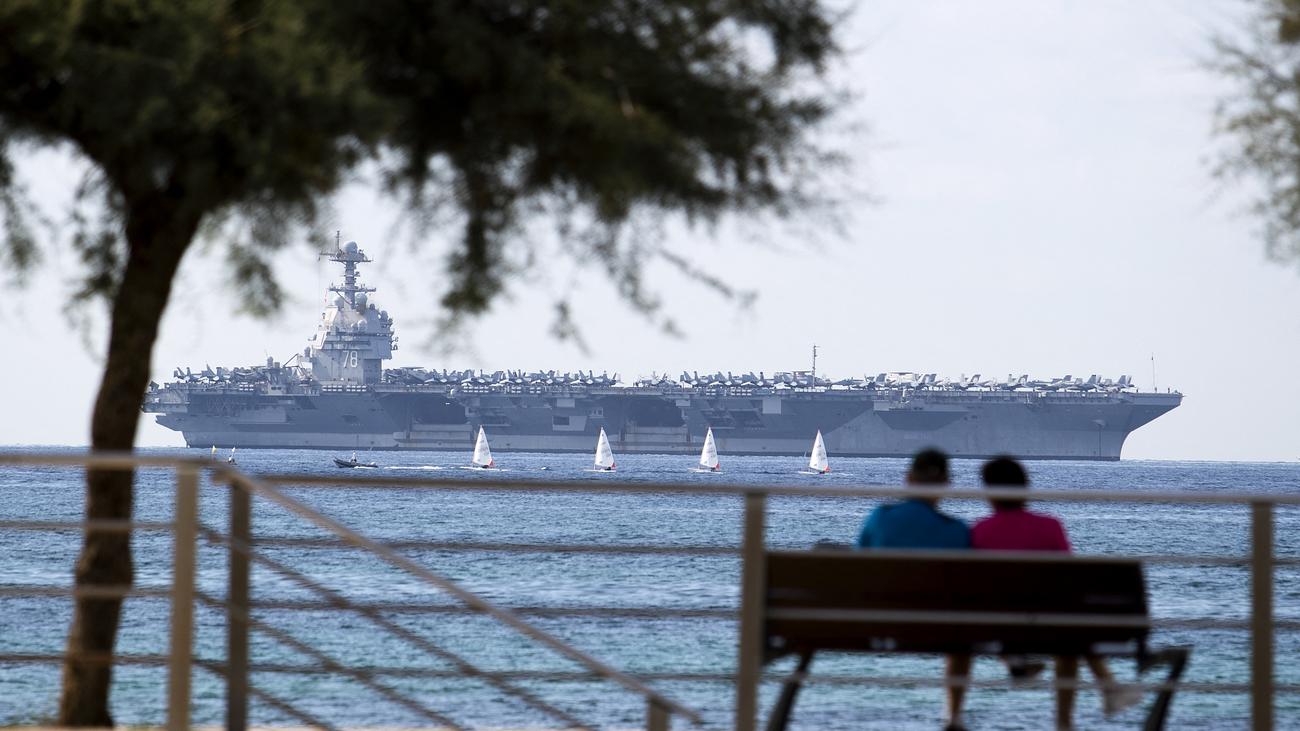 Druck auf Iran: USA verlegen offenbar weiteren Flugzeugträger in den Nahen Osten