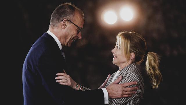Friedrich Merz und Giorgia Meloni: Manche nennen sie schon 