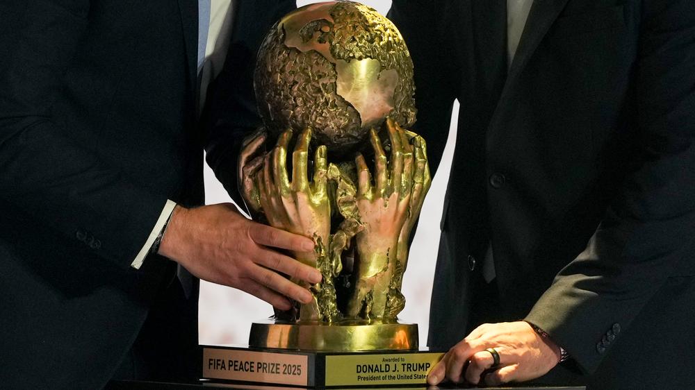 Fußball-Weltmeisterschaft 2026: US-Präsident Donald Trump hatte im Dezember den FIFA-Friedenspreis bekommen.