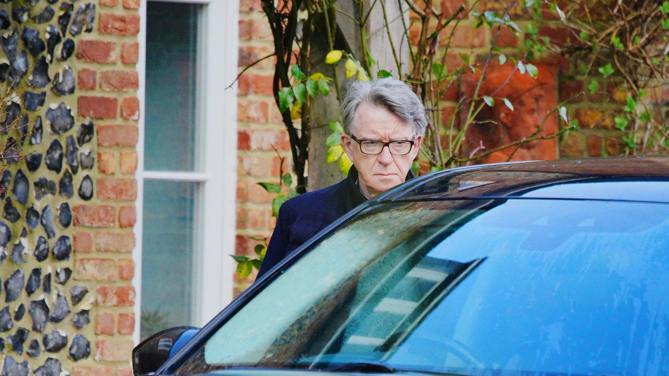 Epstein-Akten: Britischer Ex-Minister Mandelson auf Kaution frei