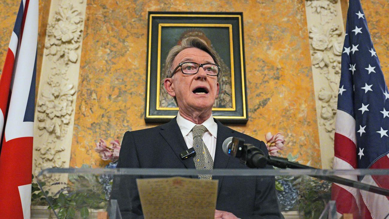 Peter Mandelson: Britische Regierung veröffentlicht Dokumente zu Peter Mandelson