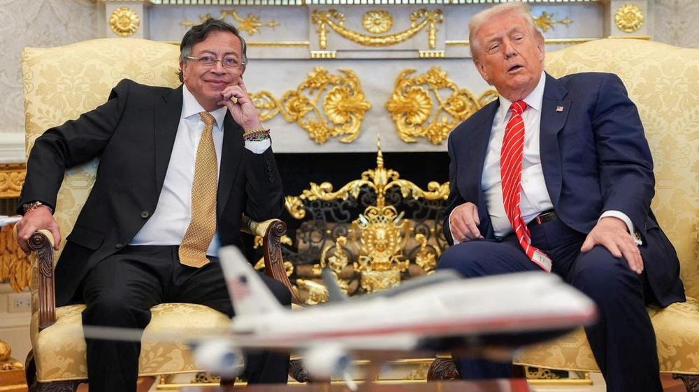 Der kolumbianische Präsident Gustavo Petro hat sich zum ersten Mal mit Donald Trump persönlich getroffen.