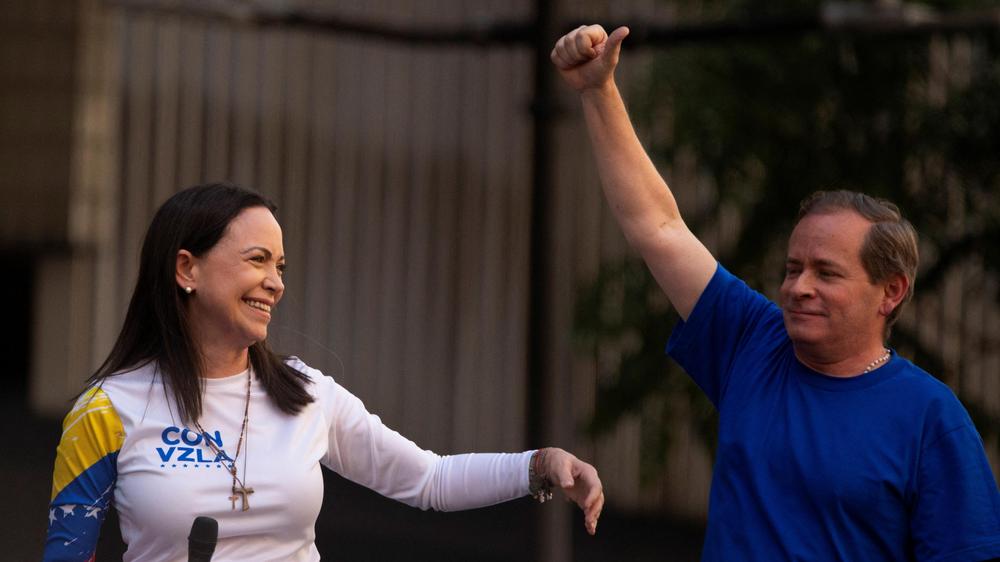  Der Oppositionspolitiker Juan Pablo Guanipa ist ein enger Vertrauter der Friedensnobelpreisträgerin María Corina Machado.