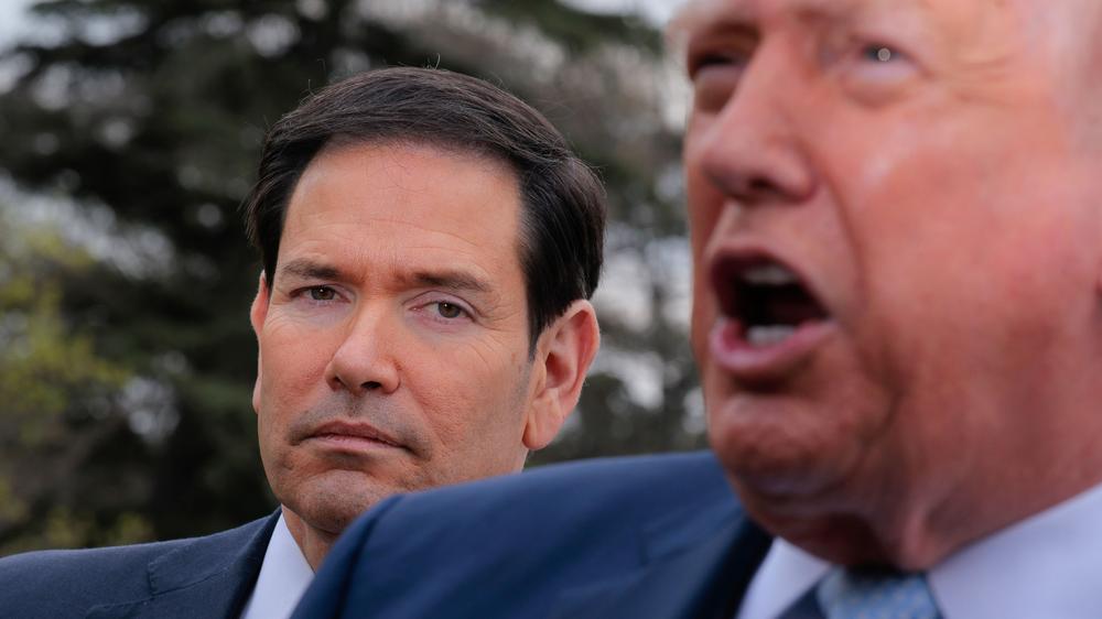 Donald Trump Foreign Policy: US Secretary of State Marco Rubio and President Donald Trump on March 20 in Washington, DC