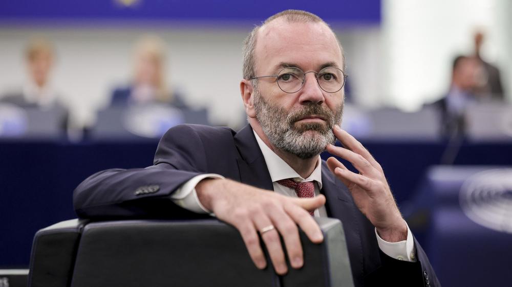  Manfred Weber, Chef der Europäischen Volkspartei (EVP)