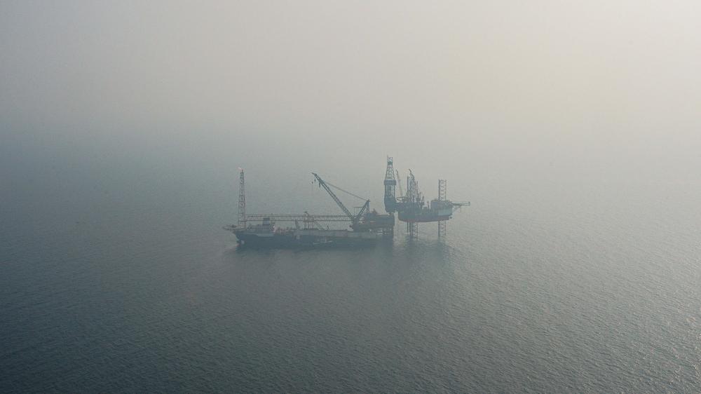  Das Gasfeld South Pars, das zwischen beiden Staaten liegt.