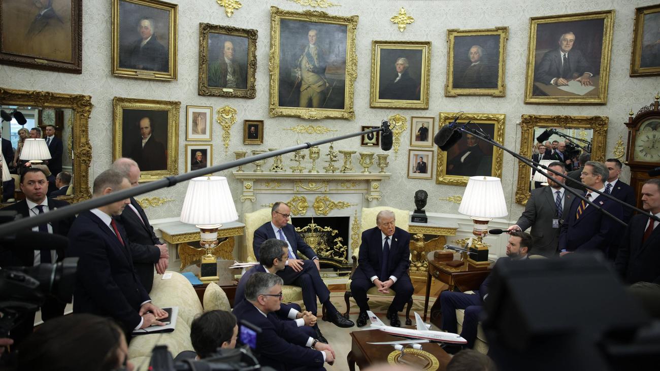 Friedrich Merz in Washington: Trump feiert – und Merz?