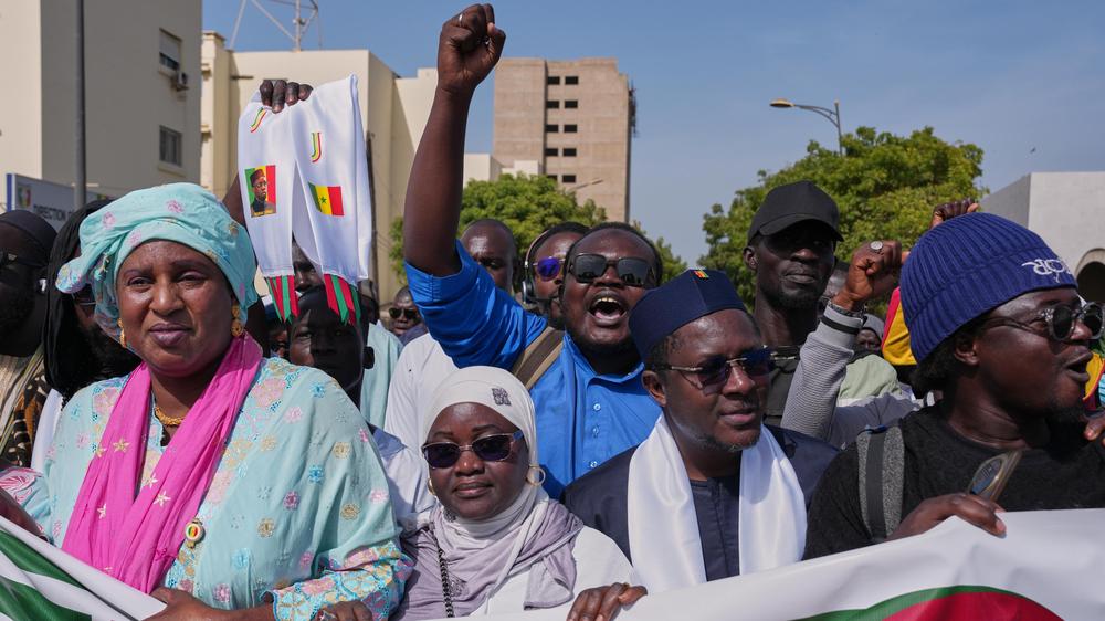  Demonstration in Dakar, Senegal