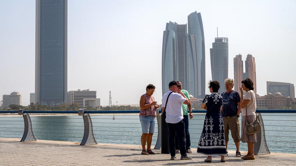  Der Flughafen von Abu Dhabi ist geschlossen.