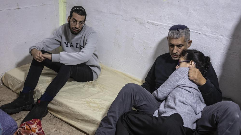 Israel im Irankrieg: Ausharren im Schutzbunker am 5. März 2026, nahe der Stadt Tel Aviv