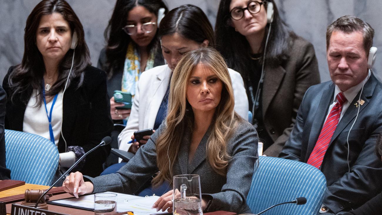 Vereinte Nationen: Melania Trump hat Sitzung des UN-Sicherheitsrats geleitet