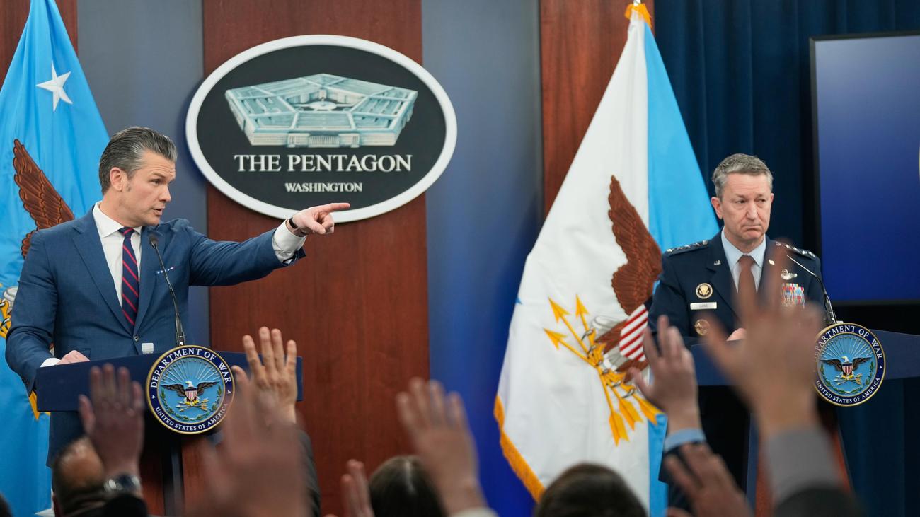 US-Verteidigungsministerium: Pentagon erlaubt Journalisten nur Zugang mit "autorisiertem Personal"