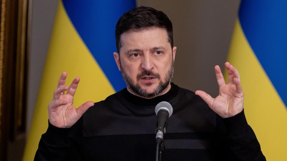  Der ukrainische Präsident Wolodymyr Selenskyj hat den US-Verbündeten im Nahen Osten im Zuge der massiven iranischen Angriffe ein Geschäft vorgeschlagen.