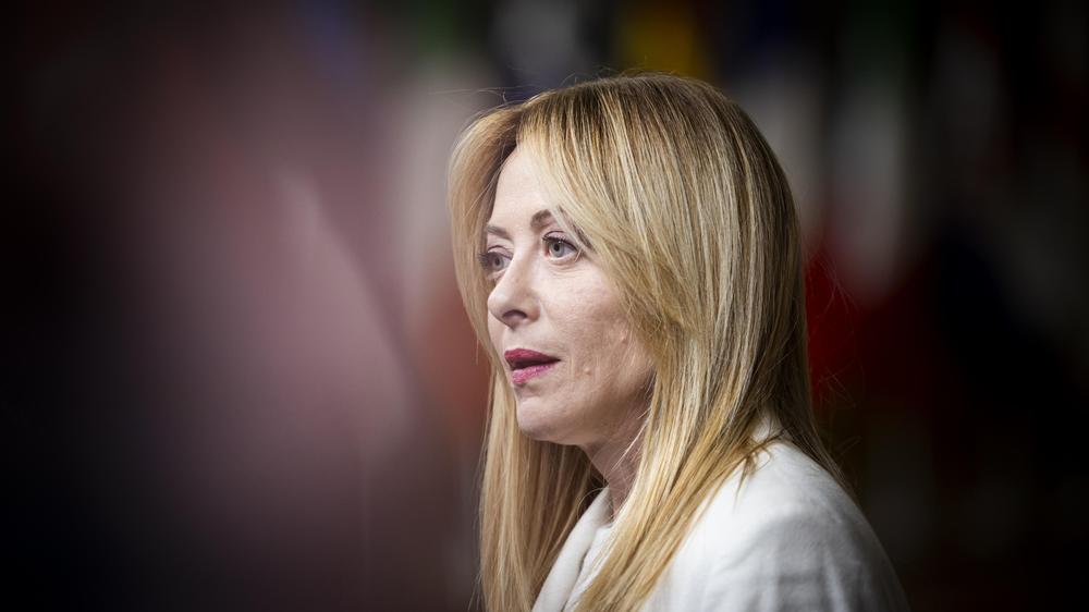 Giorgia Meloni: Ausgeglüht: Italiens Ministerpräsidentin Giorgia Meloni