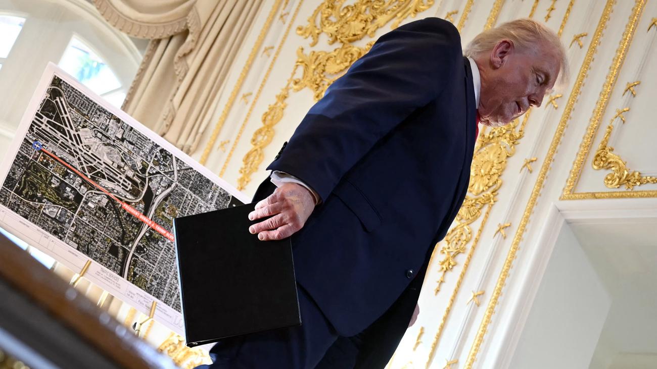 Donald Trump: US-Richter stoppt Bau von Trumps Ballsaal am Weißen Haus