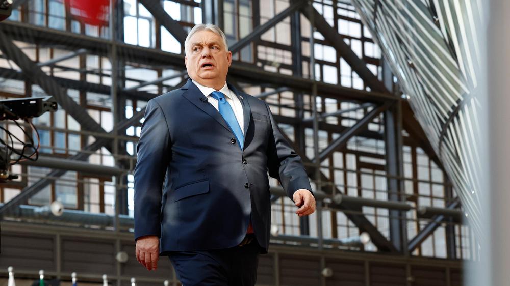 Viktor Orban Ministerpräsident von Ungarn EU-Gipfel