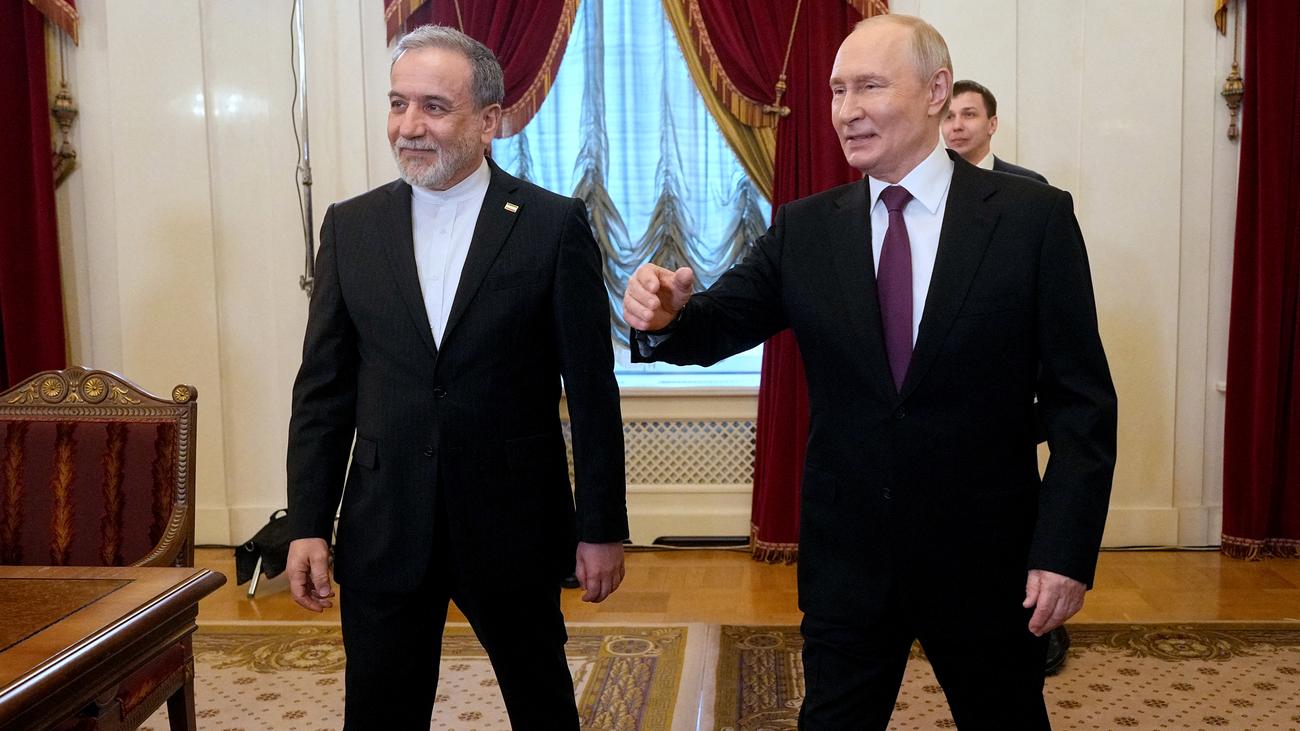 Irankrieg: Wladimir Putin bekräftigt strategische Partnerschaft mit dem Iran