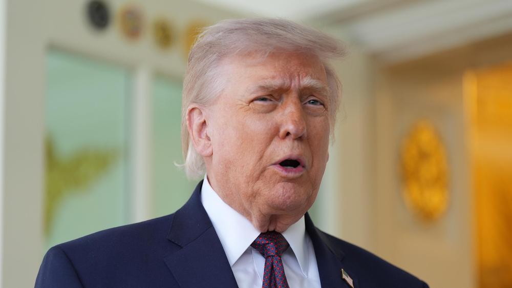  »Ich glaube, er ist fast vorbei«, sagte US-Präsident Donald Trump über den Irankrieg.