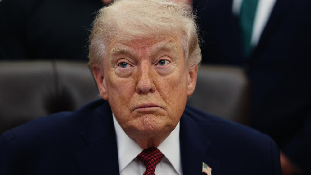  US-Präsident Donald Trump im Weißen Haus