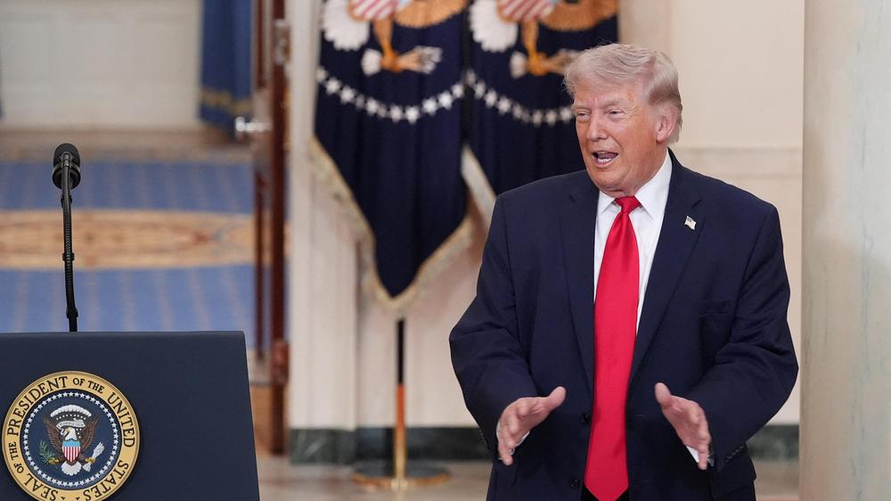  In einem Haushaltsdokument hat US-Präsident Donald Trump eine deutliche Umverteilung der Staatsausgaben vorgeschlagen.