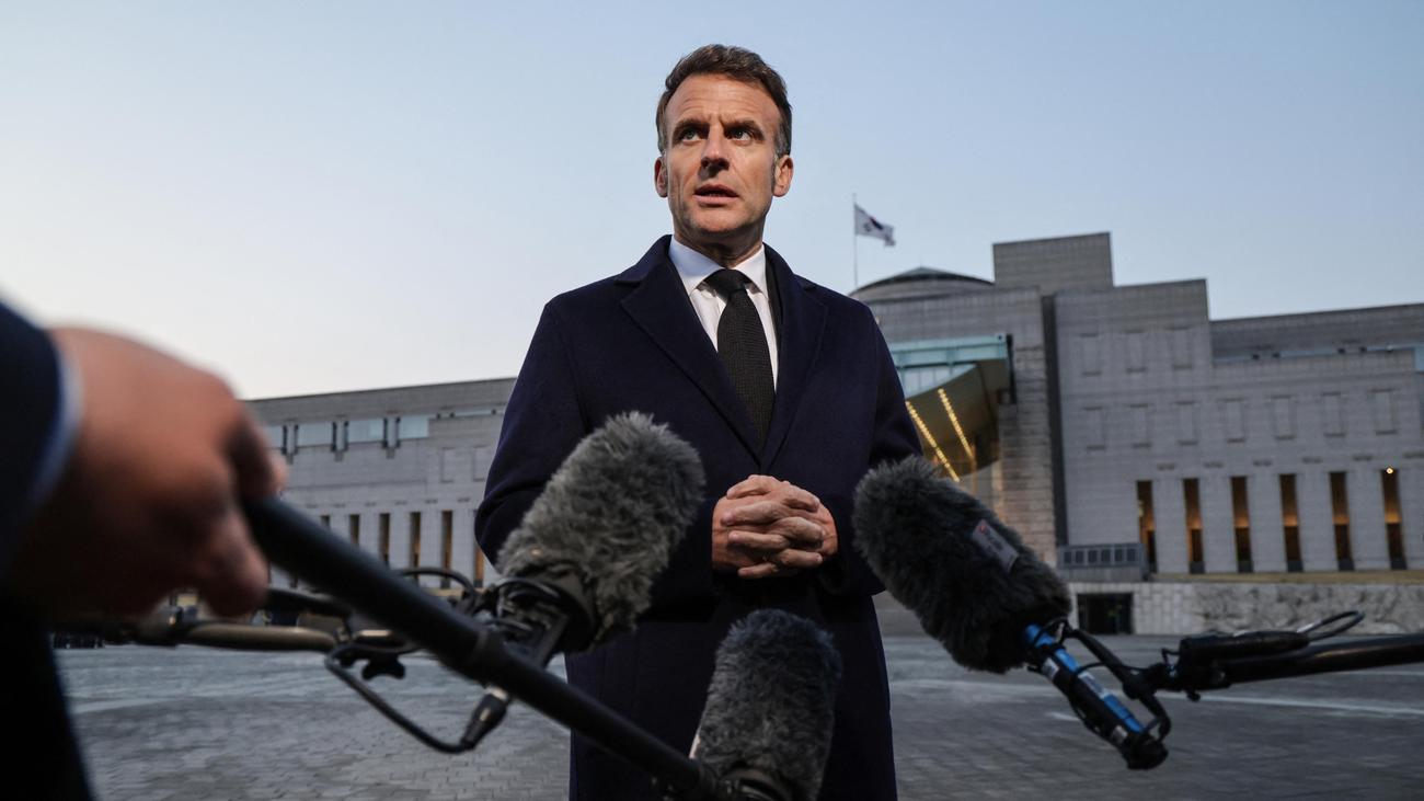 Frankreich: Emmanuel Macron wirft Trump Aushöhlen der Nato vor