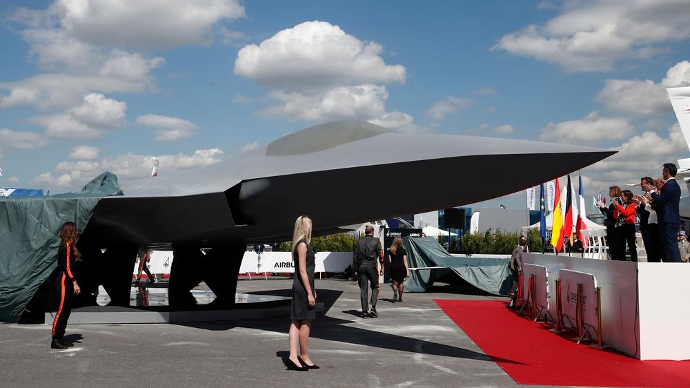  Das Future Combat Air System (FCAS) ist ein gemeinsames Rüstungsprojekt von Frankreich, Deutschland und Spanien.