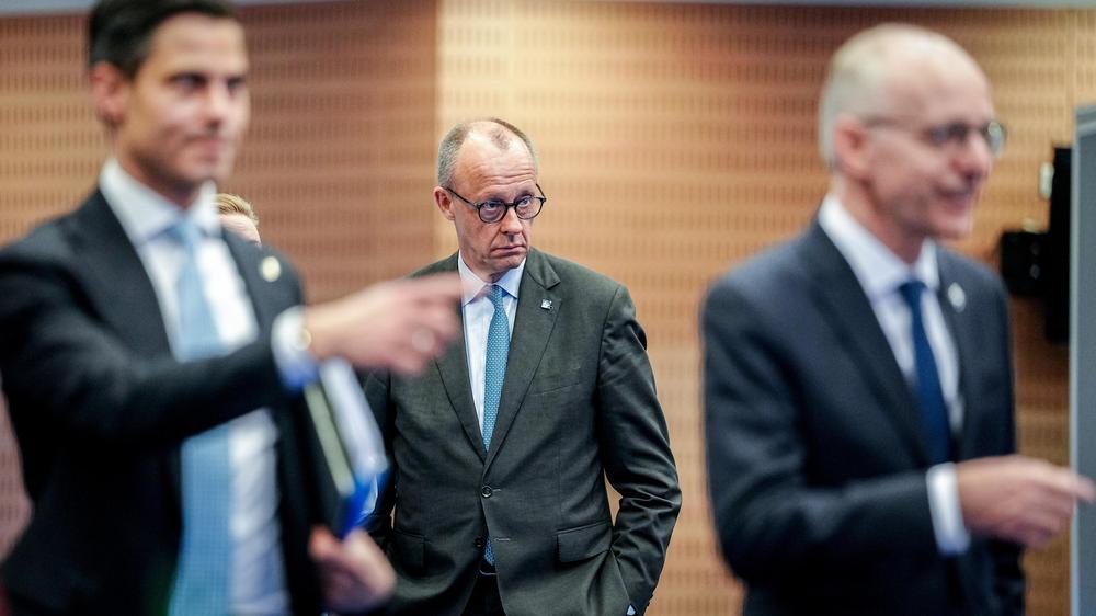  Bundeskanzler Friedrich Merz hat auf dem EU-Gipfeltreffen in Nikosia auf Haushaltsdisziplin gepocht.