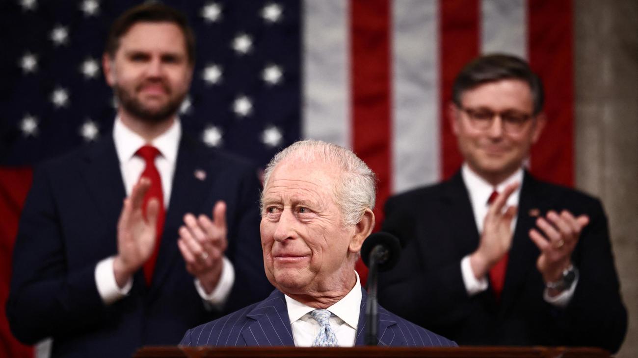 König Charles in Washington: King gegen King Kong