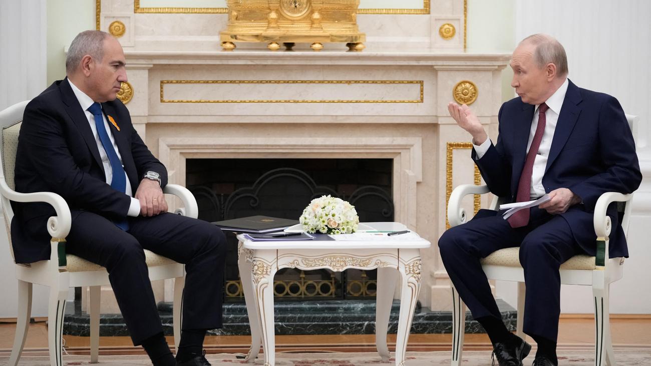 Russland und Armenien: Putin warnt Armenien vor EU-Beitritt