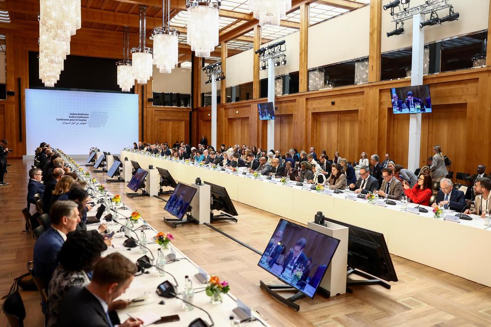 Sudan-Konferenz: Die Konferenz wurde von der Bundesregierung gemeinsam mit Großbritannien, Frankreich, den USA, der EU und der Afrikanischen Union ausgerichtet.
