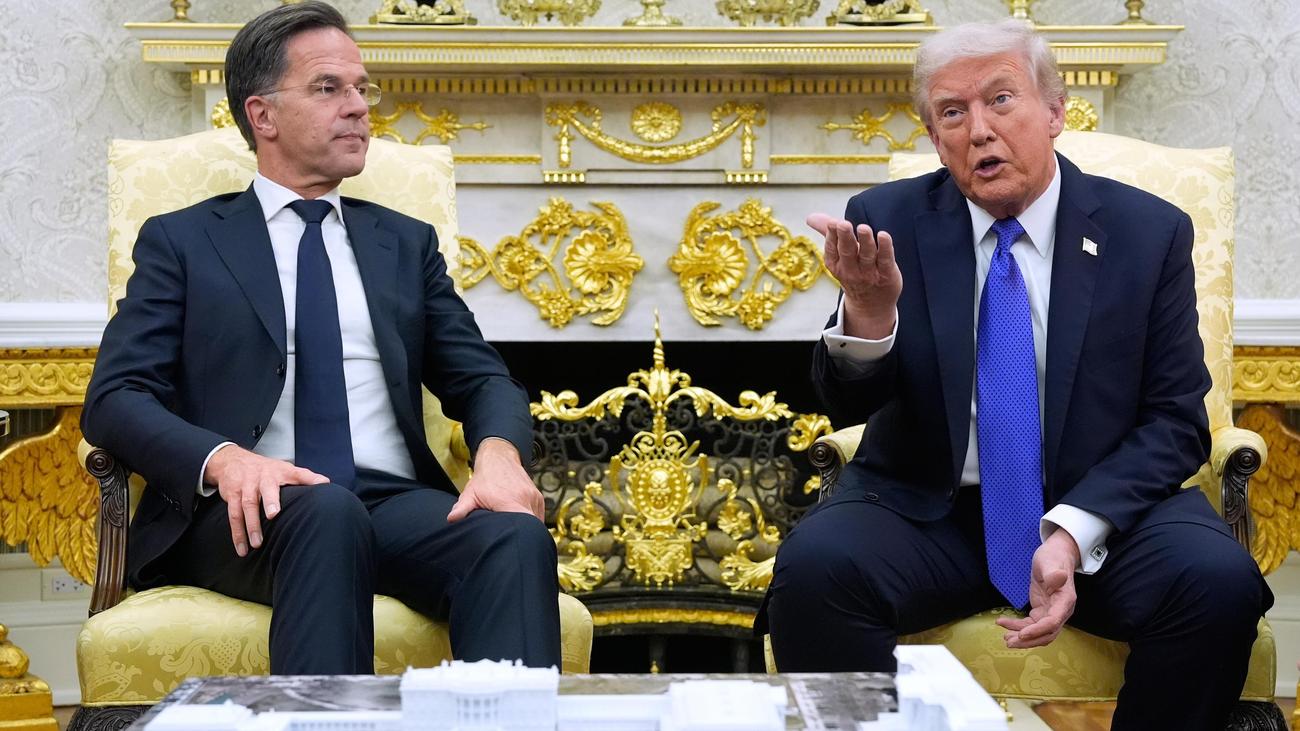 Nato: Trump will mit Rutte über möglichen Nato-Austritt diskutieren