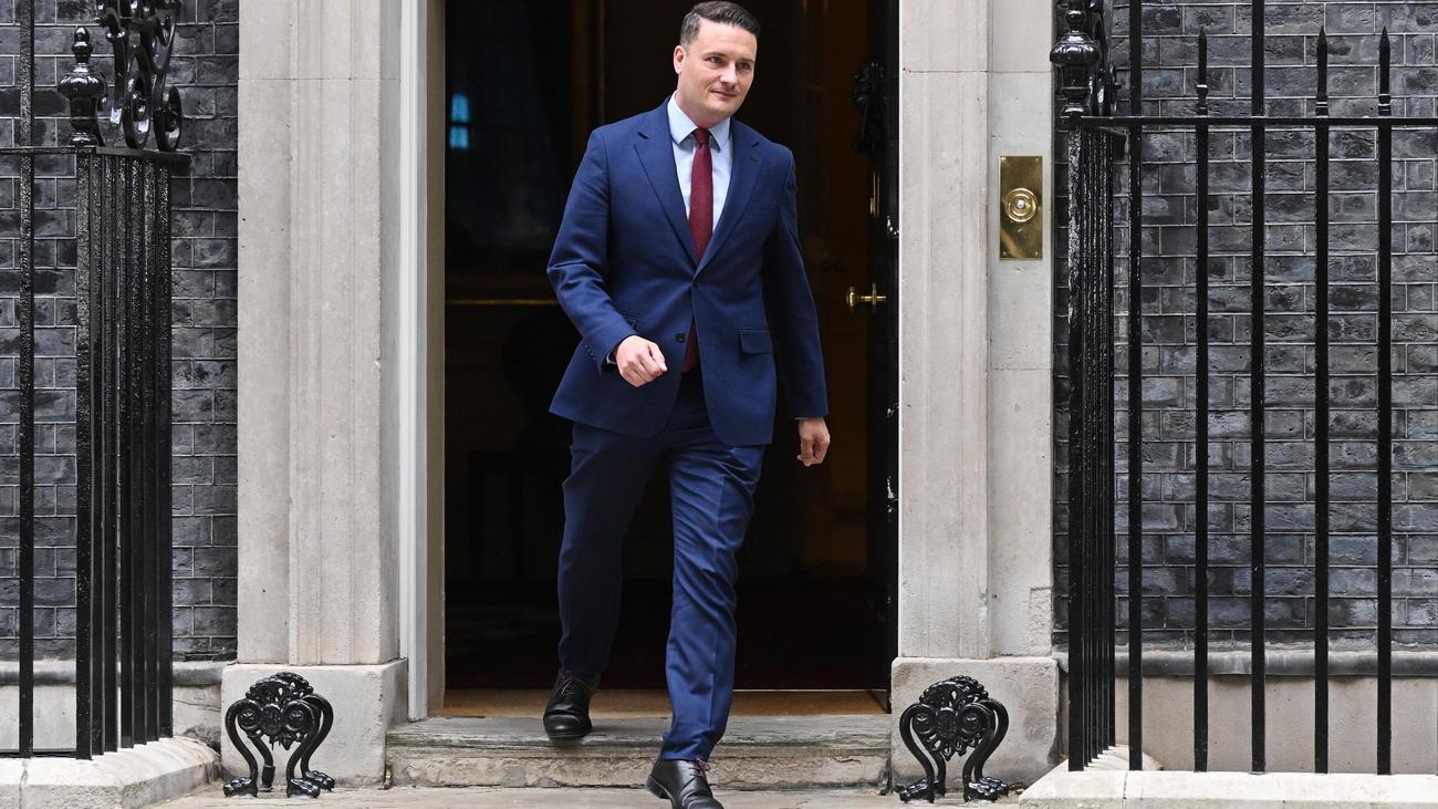 Regierungskrise in Großbritannien: Britischer Gesundheitsminister Wes Streeting tritt zurück