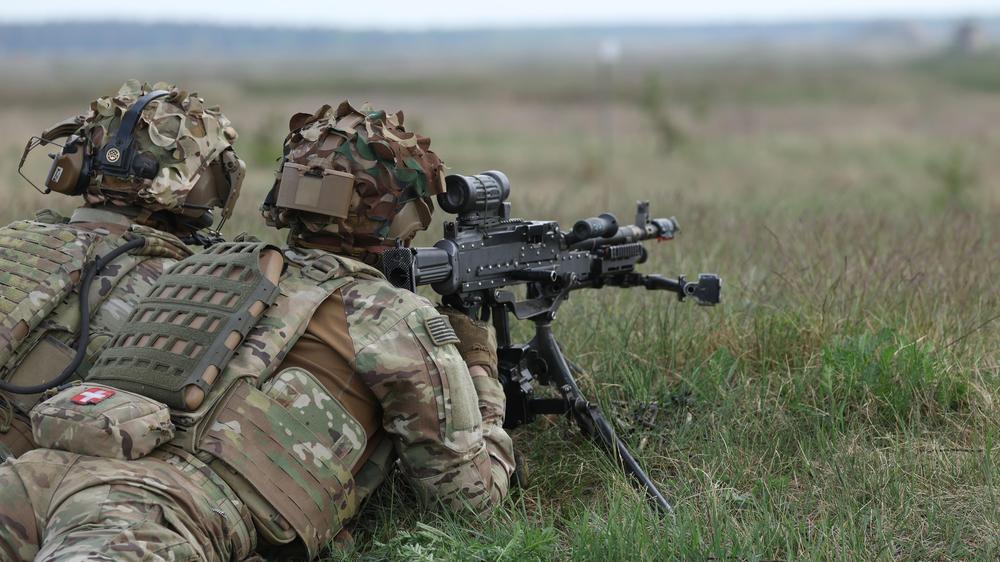 Donald Trump: Soldaten der US-Armee bei einer Nato-Übung in Polen (Bild vom 6. Mai)