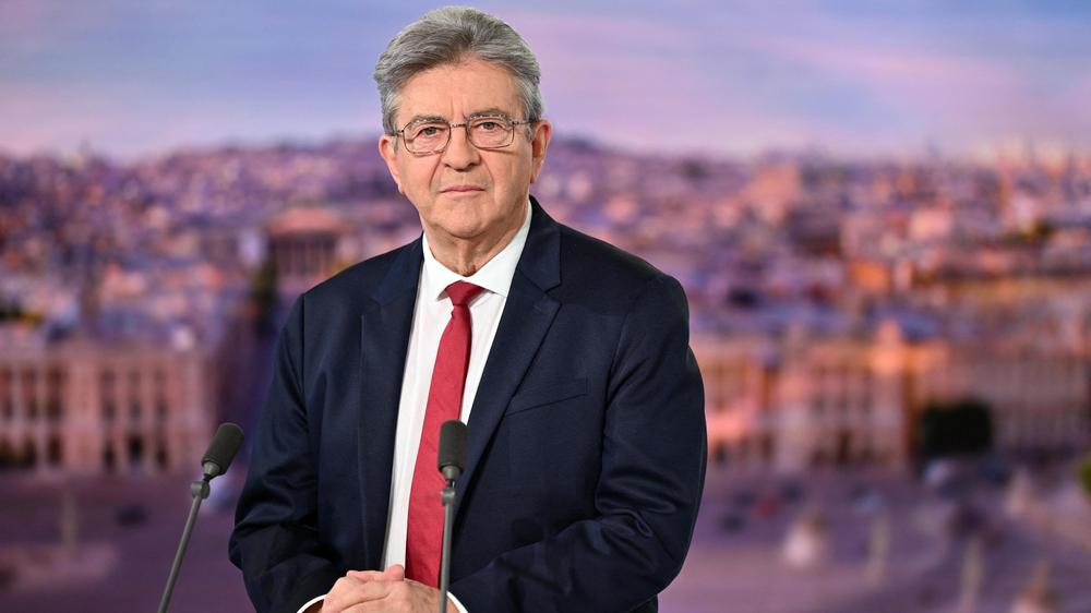  Erneut kandidiert Jean-Luc Mélenchon, Mitbegründer der linkspopulistischen Partei La France insoumise, bei den Präsidentschaftswahlen in Frankreich.