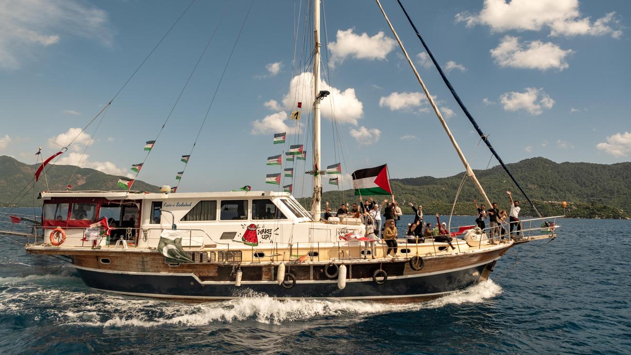 Gaza-Hilfsflotte: Israels Armee stoppt Boote der »Global Sumud Flotilla«