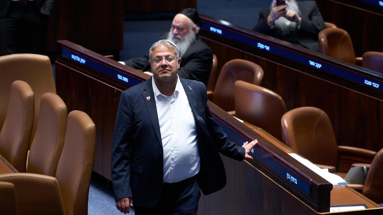 Gaza: Italien fordert EU-Sanktionen gegen Israels Polizeiminister Ben-Gvir