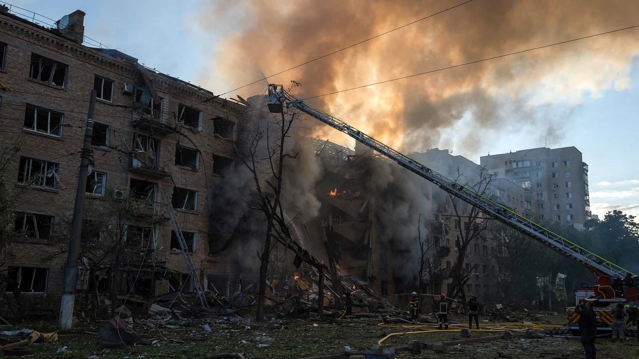 Krieg gegen die Ukraine: ARD-Studio Kyjiw bei russischen Angriffen teilweise zerstört