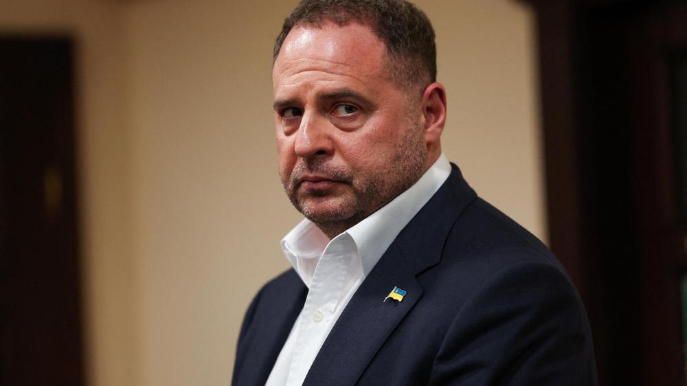  Andrij Jermak am 12. Mai vor Gericht in Kyjiw