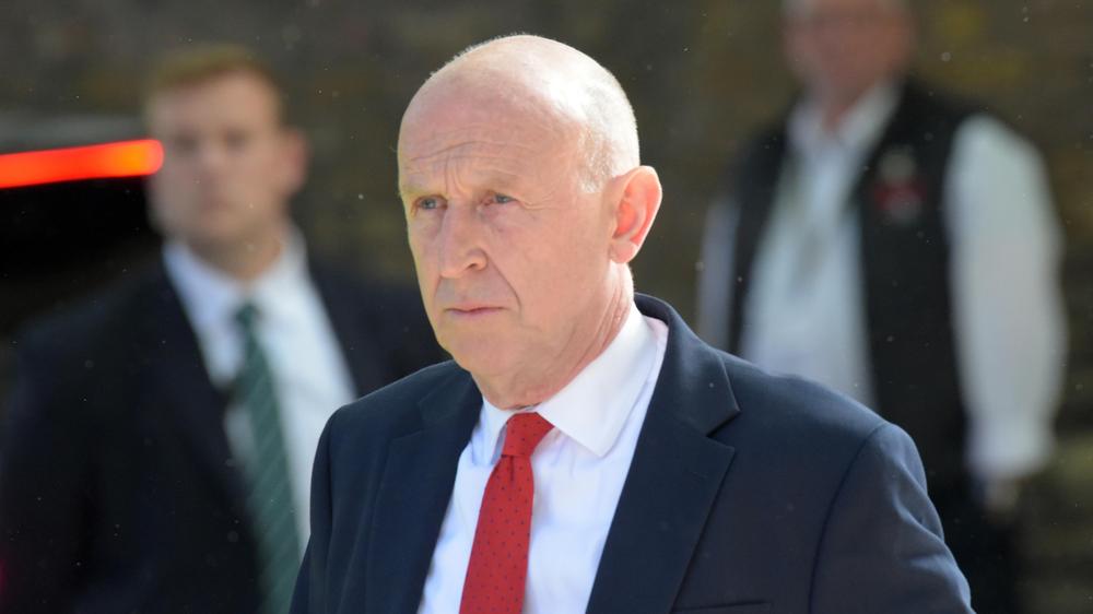 Großbritannien: John Healey ist als britischer Verteidigungsminister zurückgetreten.