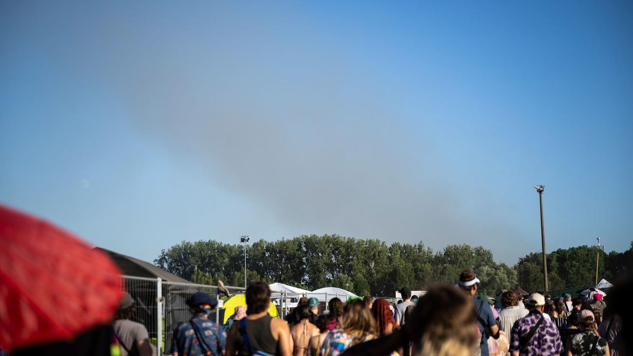 Mecklenburg-Vorpommern: Fusion-Festival wegen Brand unterbrochen