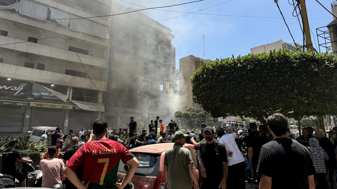 Irankrieg: Israel bombardiert Vorort von Beirut