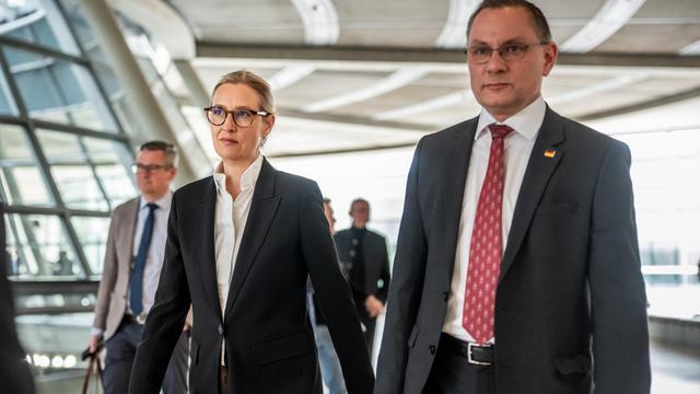 AfD in Nordrhein-Westfalen: AfD-Spitze verlangt von NRW-Vorstand Akten und Protokolle