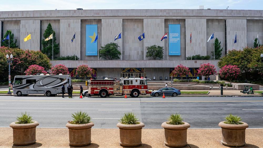 Donald Trump National Museum of American History Washington Schilder