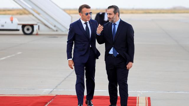 Syrien: Frankreichs Präsident Emmanuel Macron in Syrien eingetroffen