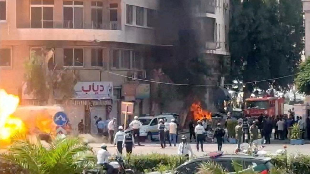 Emmanuel Macron in Syrien: Explosionen nahe Macrons Hotel vor Treffen mit al-Scharaa