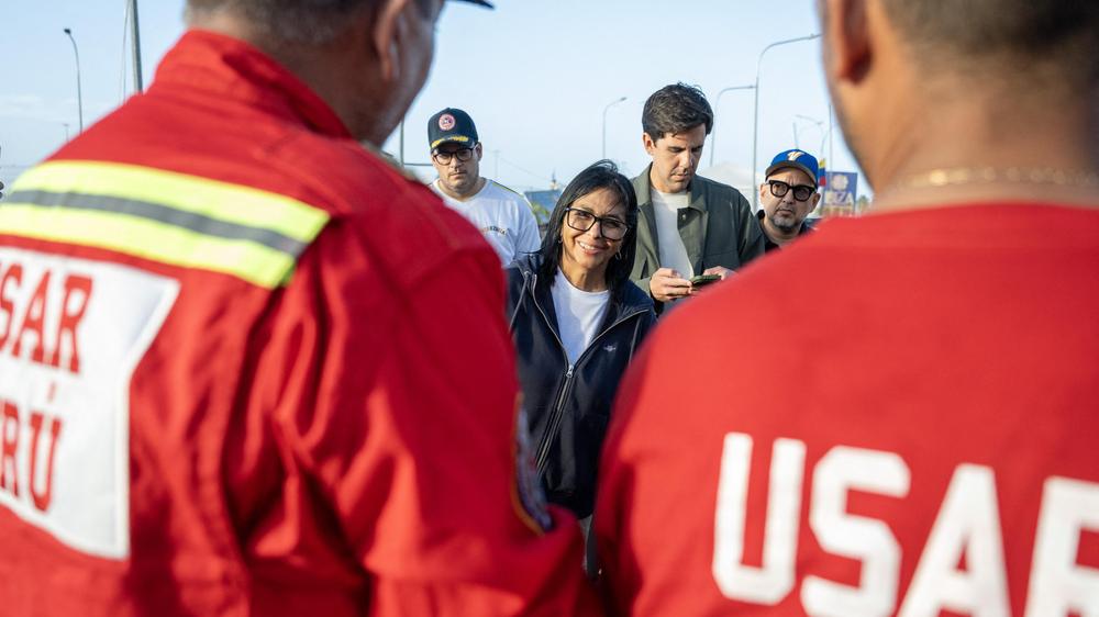 Erdbeben Venezuela Delcy Rodríguez Regierung Kritik
