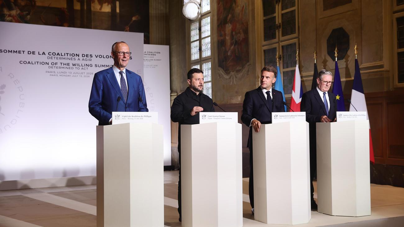 Krieg gegen die Ukraine: Macron kündigt gemeinsame Manöver der Ukraineverbündeten an